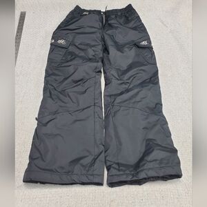ZeroXposur Kids Black Snow Pants Size 14 Large